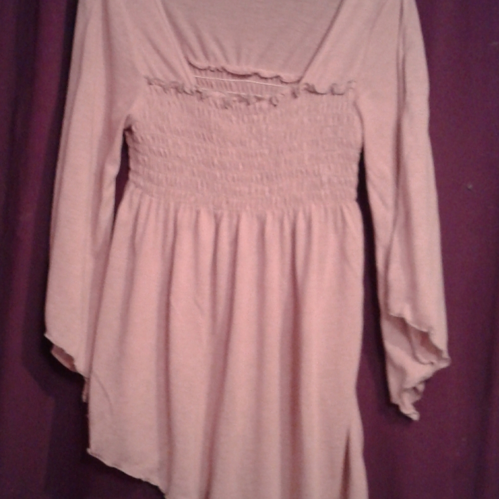 Nwot blush pink baby dollndress - Picture 2 of 7
